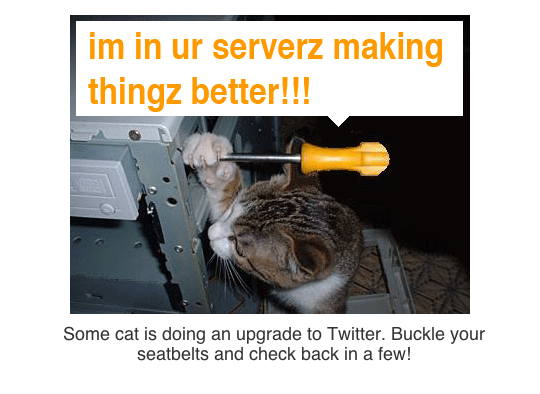 Twitter-maintenance